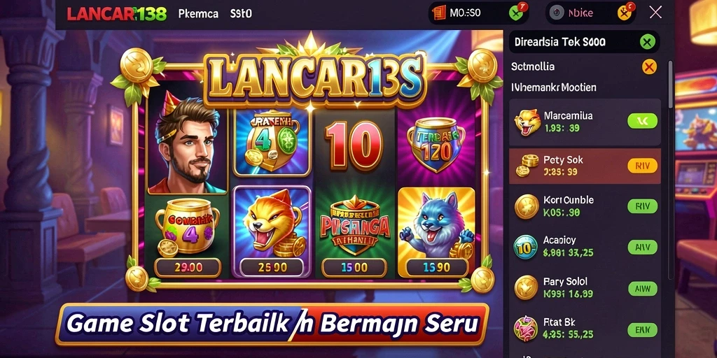 Screenshot gameplay LANCAR138 yang menampilkan grafis slot yang menarik.