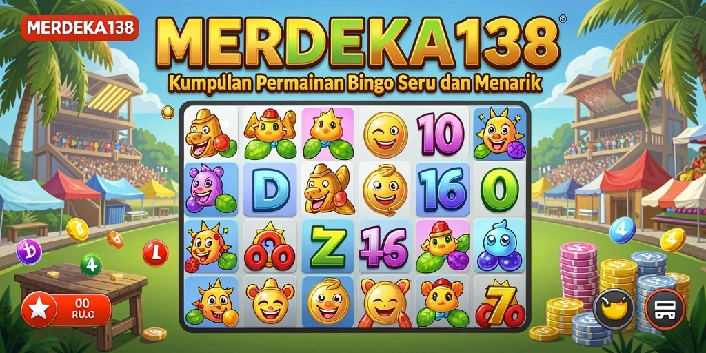 Tampilan gameplay seru dari permainan Bingo di MERDEKA138.