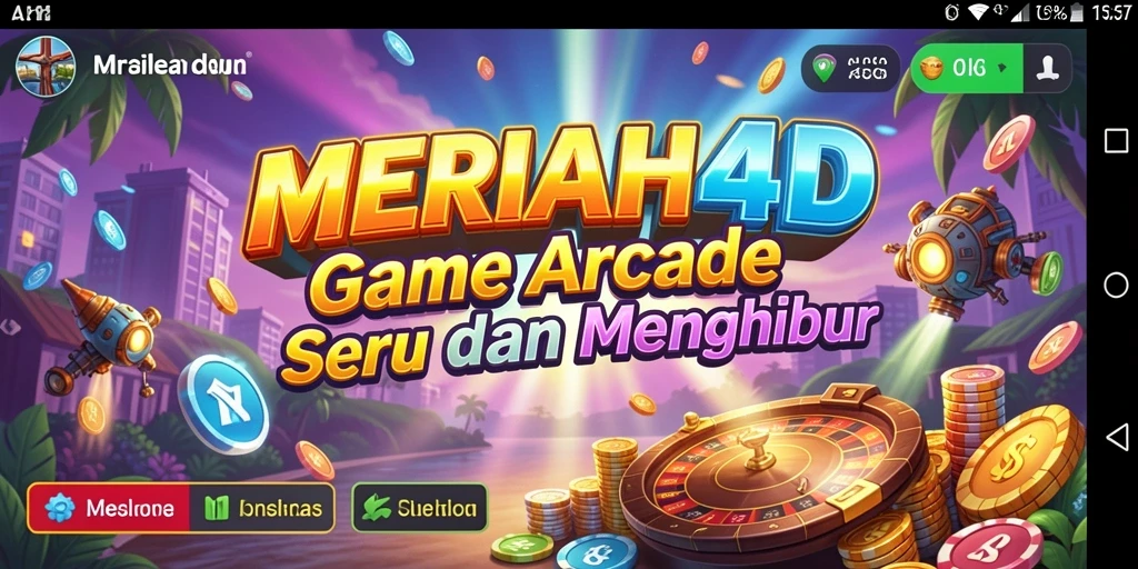 Tampilan seru gameplay MERIAH4D yang mengasyikkan.