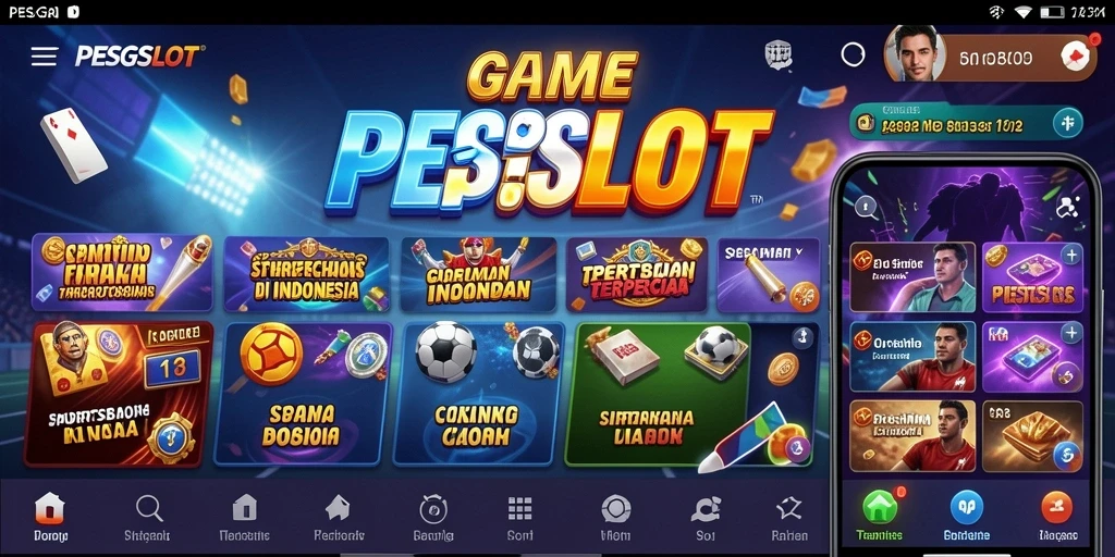 Tampilan gameplay PESGSLOT dengan fitur taruhan olahraga yang menarik.