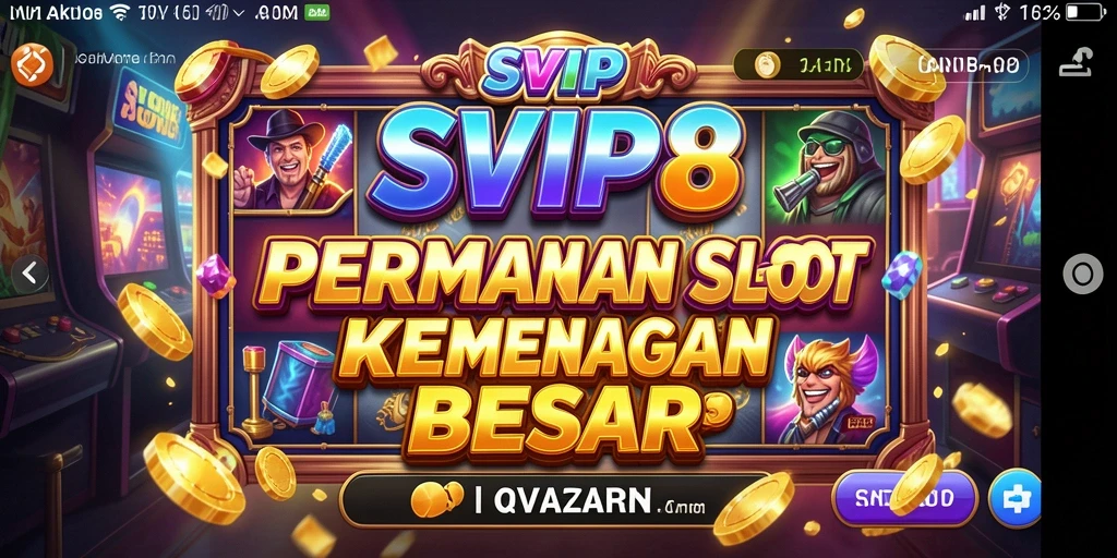 Tampilan gameplay menarik dan mendebarkan dari SVIP8.