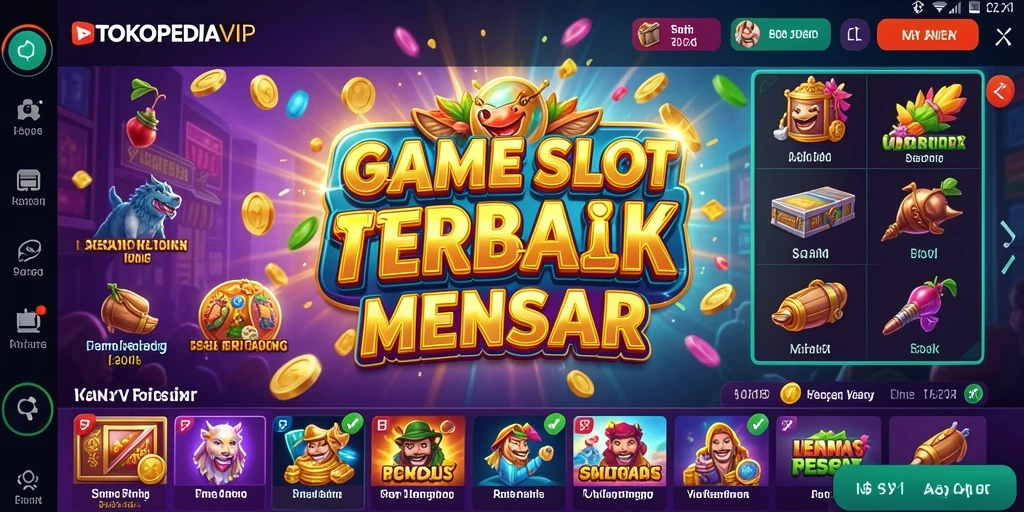 Tampilan gameplay menarik di TOKOPEDIAVIP dengan slot yang variatif.