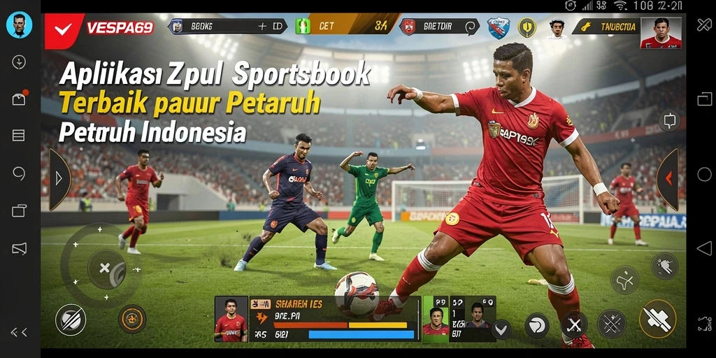 Tampilan gameplay VESPA69 yang menarik dan interaktif.